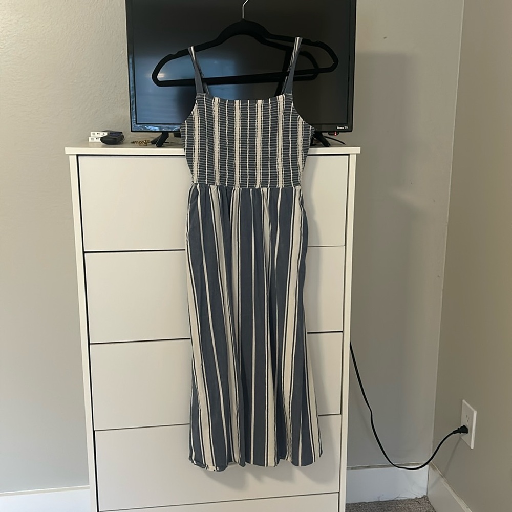 Old Navy Mid length striped sundress